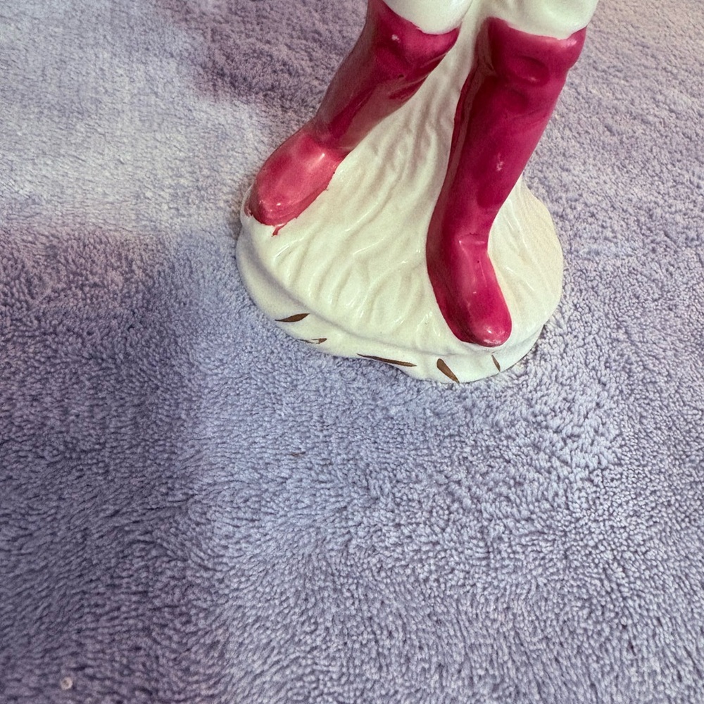 Vintage Porcelain Victorian Man Mandolin Figurine 18th Century‎ Stamp A England - Picture 2 of 9
